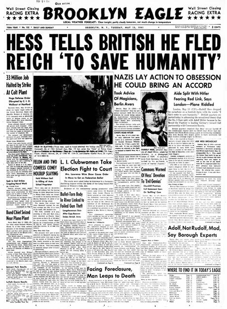 1941 – L'Angleterre – Rudolf Hess