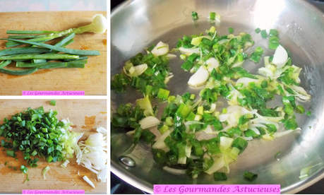 Tarte Vegan aux champignons, petits pois et épinards d'Asie Tarte Vegan aux champignons, petits pois et épinards d'Asie