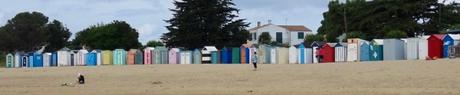 Les cabines de plage de Saint-Denis-d’Oléron