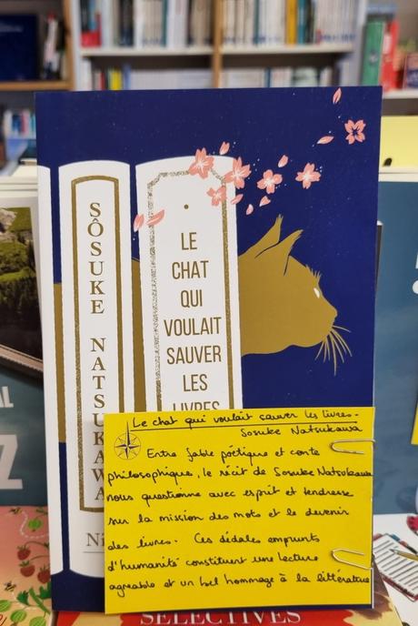 Le Chat qui voulait sauver les livres