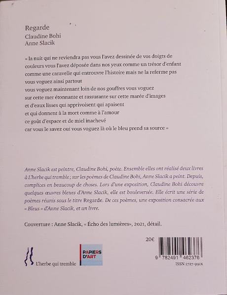 Un recueil qui traverse l'azur