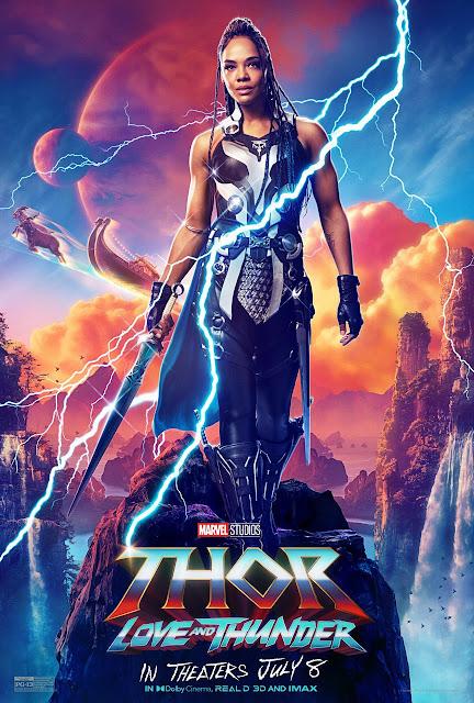 Affiches personnages US pour Thor : Love and Thunder de Taika Waititi