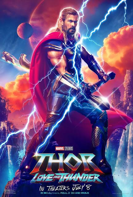 Affiches personnages US pour Thor : Love and Thunder de Taika Waititi