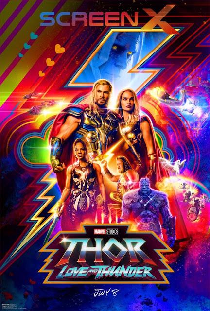 Affiches personnages US pour Thor : Love and Thunder de Taika Waititi
