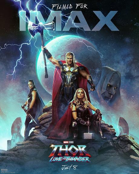Affiches personnages US pour Thor : Love and Thunder de Taika Waititi