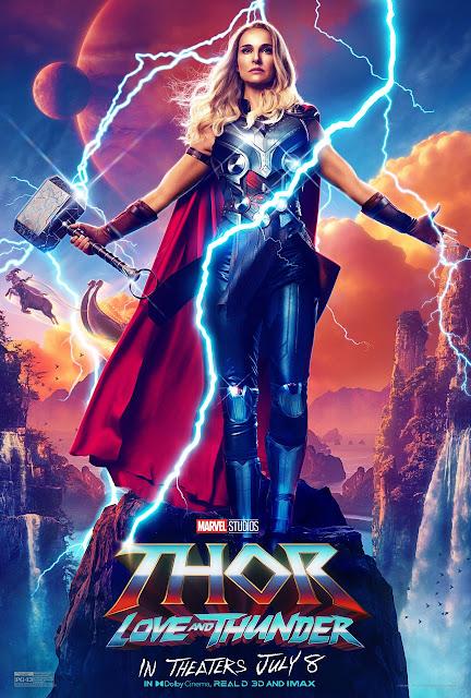 Affiches personnages US pour Thor : Love and Thunder de Taika Waititi