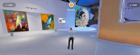 Exposition virtuelle sur Métavers : Vanecha Roudbaraki    https://linktr.ee/Vanecha