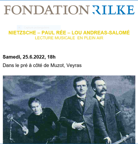 Fondation Rainer Maria RILKE à Sierre en Valais; le Samedi 25 Juin 2022.