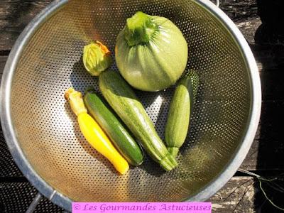 Les premières courgettes de la saison, confites (évidemment !)