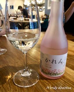 Petite dégustation de saké chez Accent