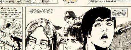 Chaque page originale de George Pérez pour la bande dessinée Marvel Beatles à vendre