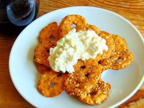 Trempette végétale au yogourt et feta