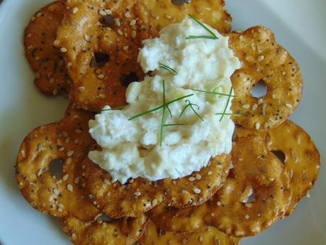 Trempette végétale au yogourt et feta