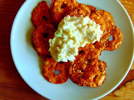 Trempette végétale au yogourt et feta
