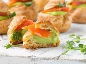 Profiterole l’avocat saumon thermomix apéritif pour impressionner invités maison.