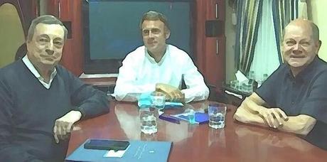 Kiev le 16 juin 2022 : une journée d’unité européenne historique ! Kiev le 16 juin 2022 : une journée d’unité européenne historique !