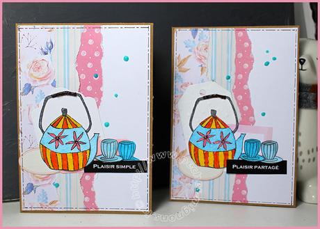 Carte scrap #1517 et bis