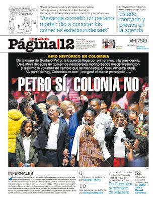 Les résultats de la gauche en Colombie et en France vus d’Argentine [ici]