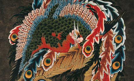 Phoenix par Hokusai, Japon, vers 1835 © Bridgeman Images.