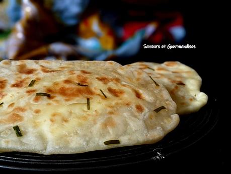 Cheese Naan Express (recette très très facile).