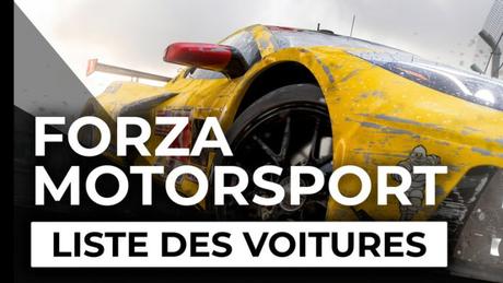 De nouvelles informations sur le prochain Forza Motorsport (2023)