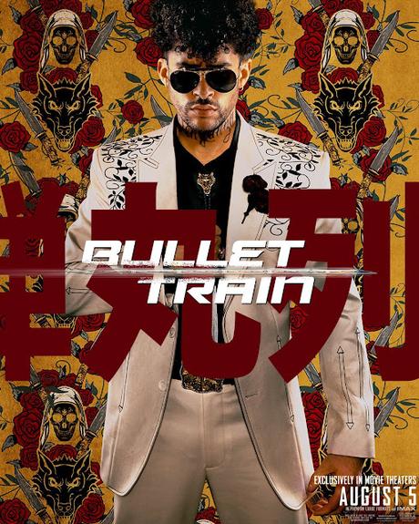 Affiches personnages US pour Bullet Train de David Leitch