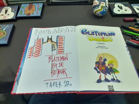 Les images de la dédicace à Vannes