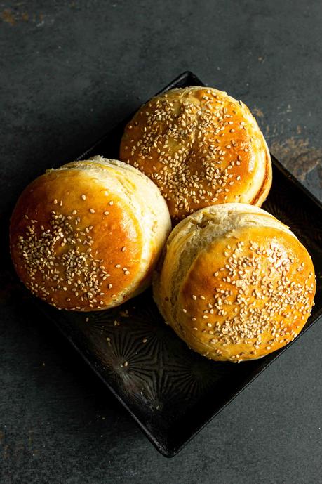 Petits pains ultra moelleux pour burger ou sandwichs