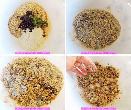 Biscuits apéritifs olives-basilic (Vegan)