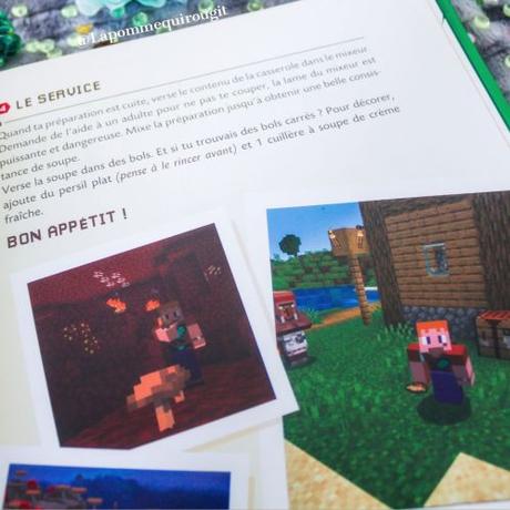 Mon livre de recette inspirées de Minecraft