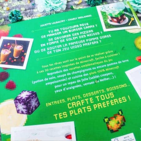 Mon livre de recette inspirées de Minecraft