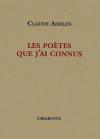 Claude Adelen  les poètes que j'ai connus