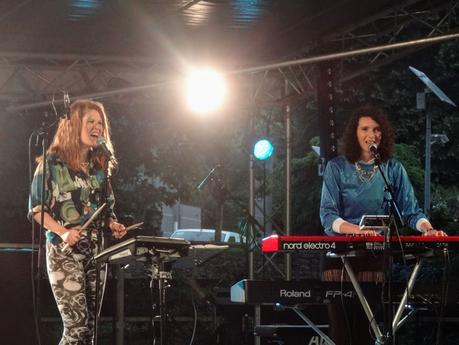 Emezi au Jardin Public à Guingamp, le 18 juin 2022