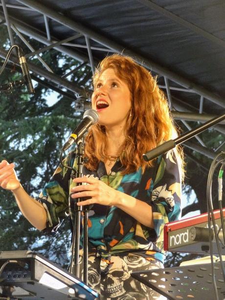 Emezi au Jardin Public à Guingamp, le 18 juin 2022