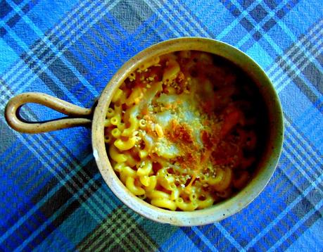 Mac'n cheese végétal au micro-ondes avec tempeh bacon