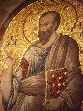 Saint Paul, mosaïque de l'église Saint Sauveur in Chora