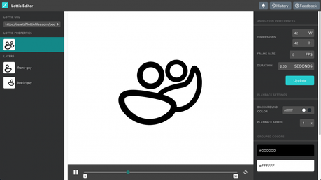 Premiers pas avec Lottie.js – SitePoint L'éditeur Lottiefiles