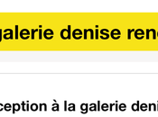 Galerie Denise René partir Juillet 2022.