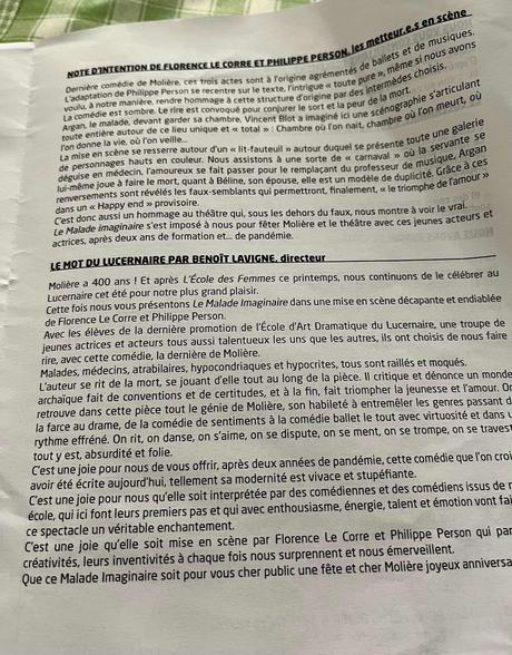 Le Malade Imaginaire Le Malade Imaginaire