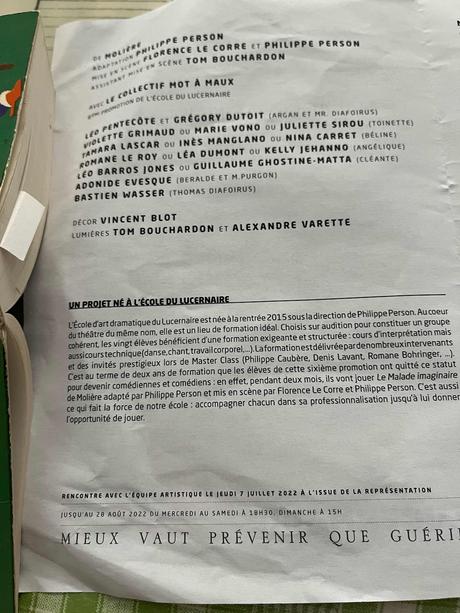 Le Malade Imaginaire Le Malade Imaginaire