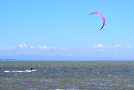 Encore quelques photos de kitesurf à Baie-Saint-Paul…