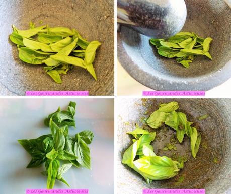 Salade complète courgettes, pois chiches, pâtes, basilic, olives et câpres (Vegan) Salade complète courgettes, pois chiches, pâtes, basilic, olives et câpres (Vegan)