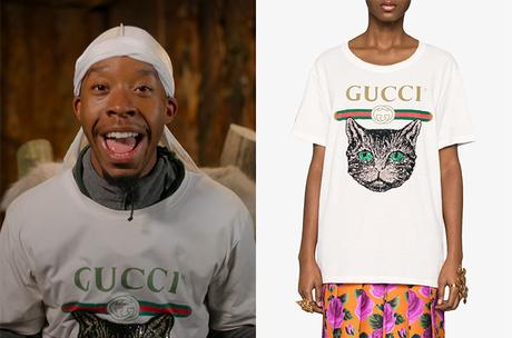 SNOWFLAKE MOUNTAIN : Solomon’s 3 mystic cat print tee in S1E02