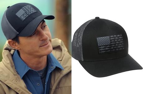 SNOWFLAKE MOUNTAIN : Joel’s fishing hat in S1E02 SNOWFLAKE MOUNTAIN : Joel’s fishing hat in S1E02