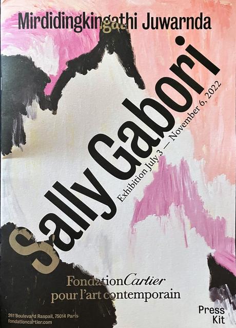 Fondation Cartier – Sally Gabori -exposition depuis ce jour – le 3 Juillet 2022 -jusqu’au 6 Novembre.