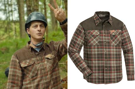 SNOWFLAKE MOUNTAIN : Joel’s checked shirt