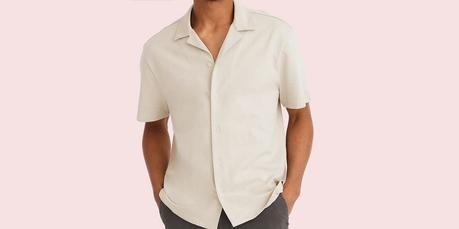 Chemise homme : les tendances été 2022 chemise homme à col cubain