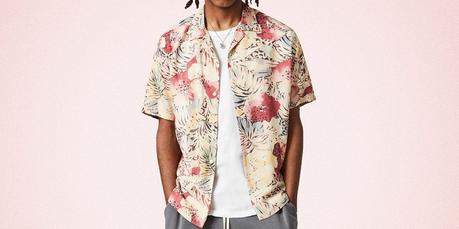 Chemise homme : les tendances été 2022 chemise homme motifs hawaiiens