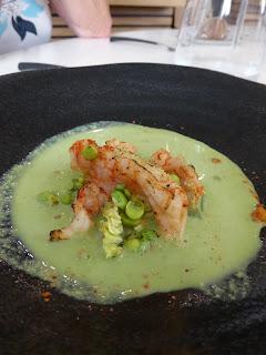 Repas étoilé au restaurant les Rosiers à Biarritz (64)