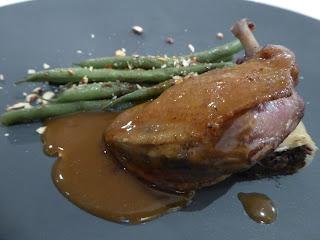 Repas étoilé au restaurant les Rosiers à Biarritz (64)